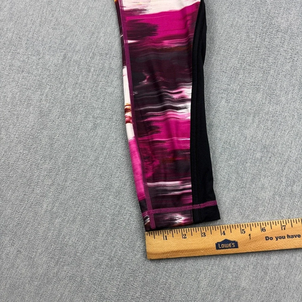 Lululemon Leggings Women 4‎ Pink Black Pace Tight 25
